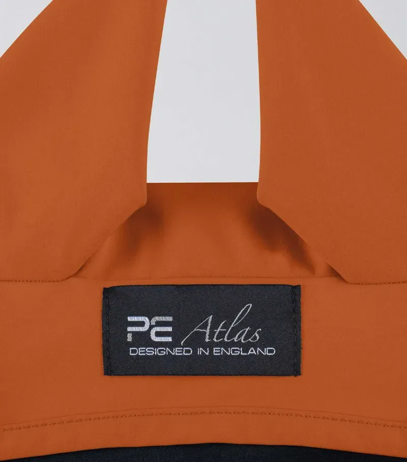 Premier Equine Atlas Ear Bonnet - Burnt Orange-3