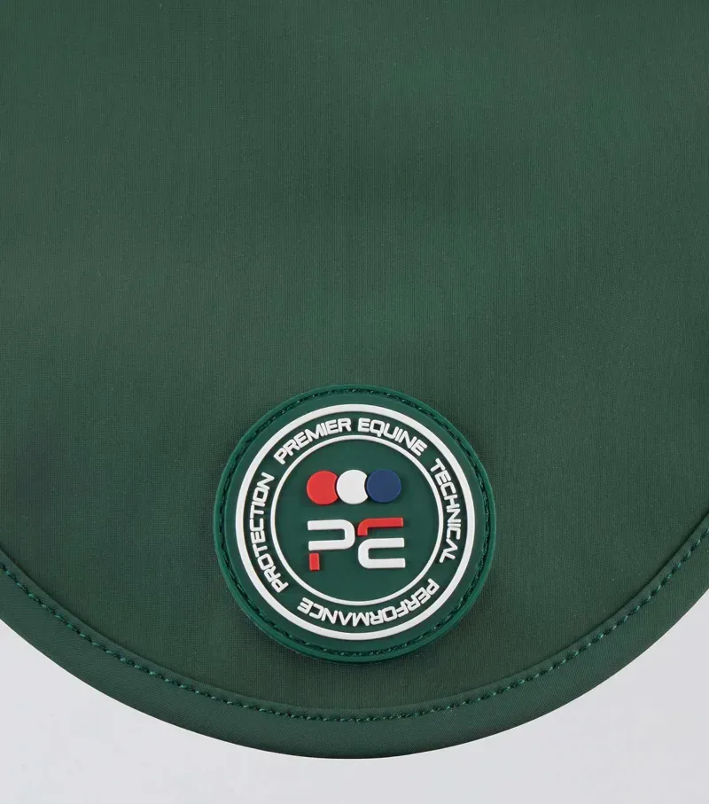 Premier Equine Atlas Ear Bonnet - Green-1