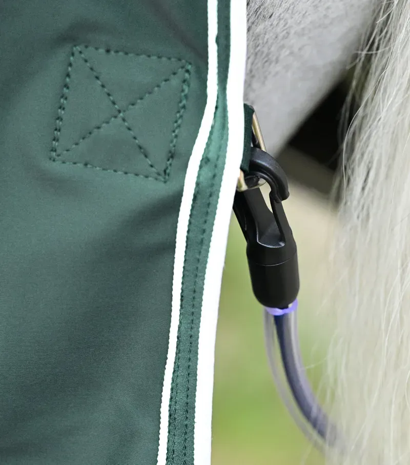 Premier Equine Atlas Horse Cooler Rug - Green-5