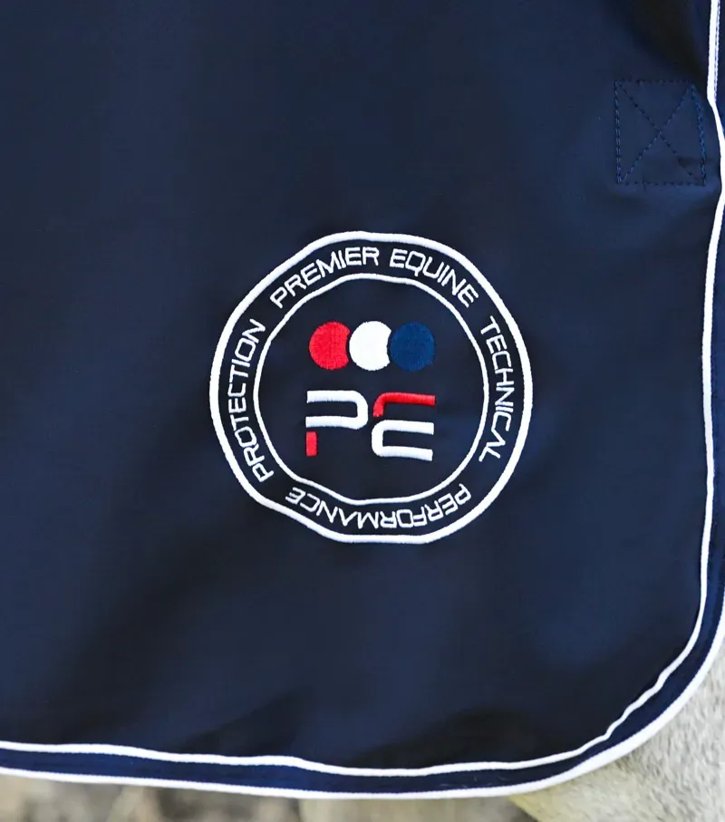 Premier Equine Atlas Horse Cooler Rug - Navy-3