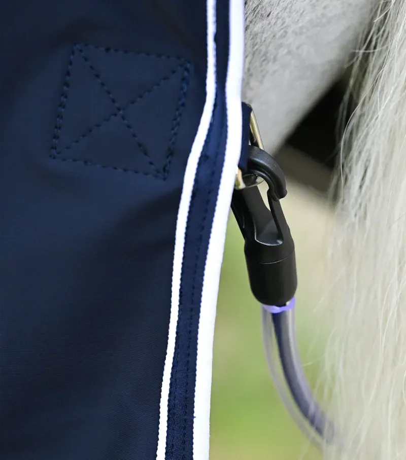Premier Equine Atlas Horse Cooler Rug - Navy-5