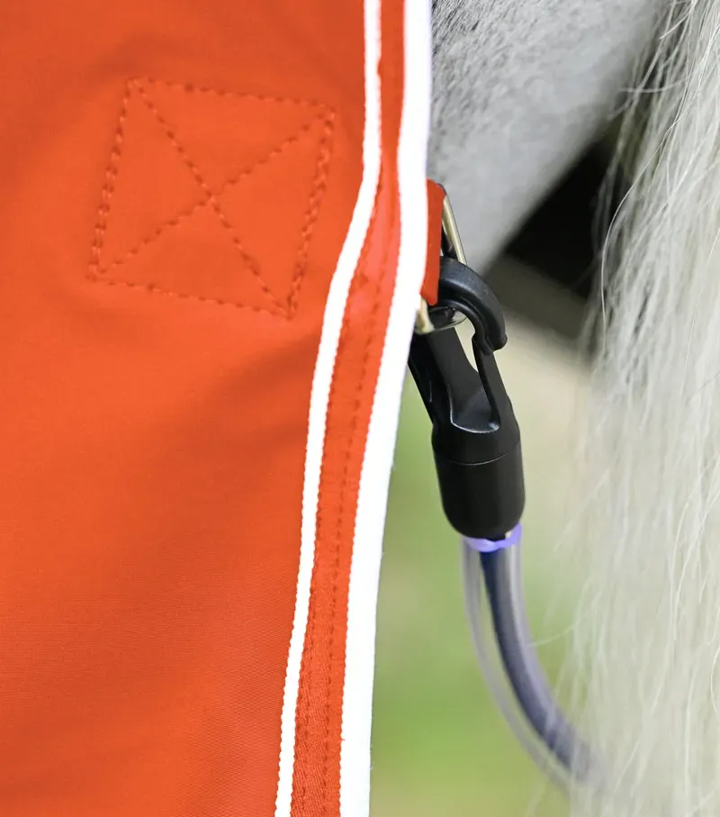 Premier Equine Atlas Horse Cooler Rug - Burnt Orange-5