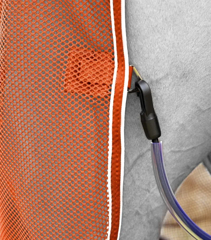 Premier Equine Atlas Mesh Horse Cooler Rug - Burnt Orange-5