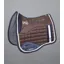 Premier Equine Azzure Anti-Slip Satin Dressage Square - Brown
