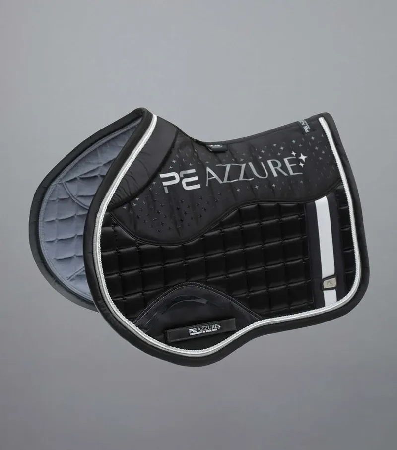 Premier Equine Azzure Anti-Slip Satin GP/Jump Square in Black