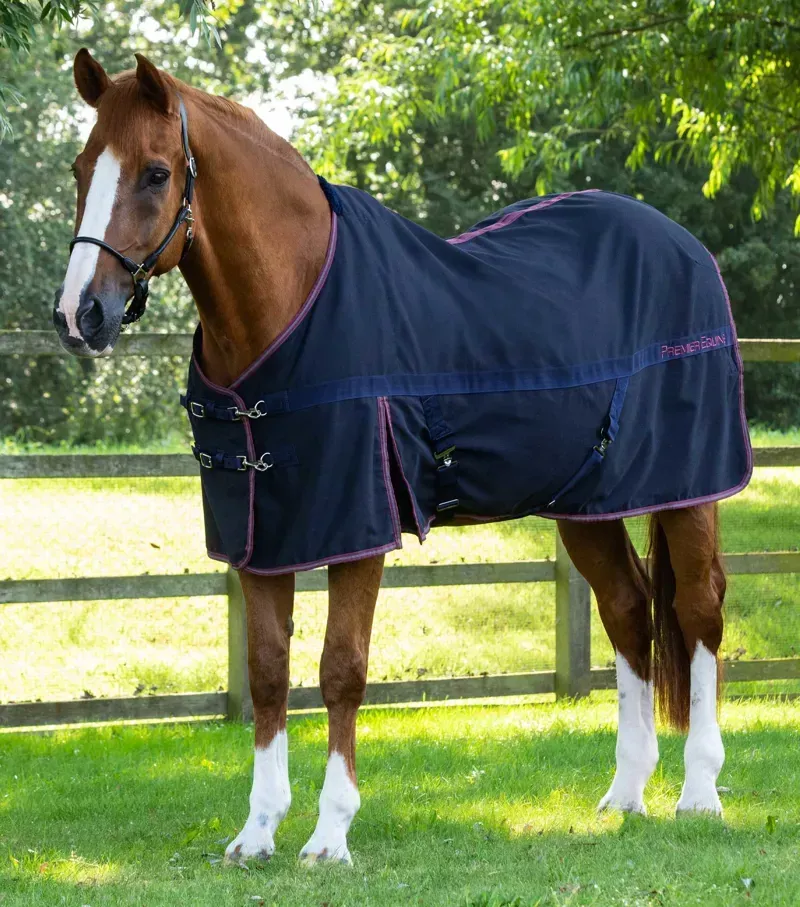 Premier Equine Barrasso Stable Sheet - Navy
