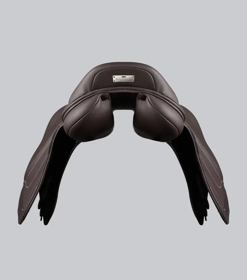 Premier Equine Bastia Synthetic Jump Saddle - Dark Havana-4