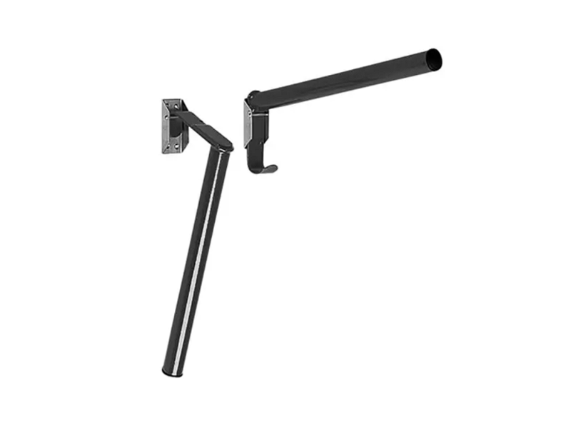 Stubbs Folding Pole Saddle Rack - Black