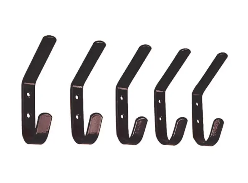 Stubbs 5-pack Hat and Coat Hook Set - Black
