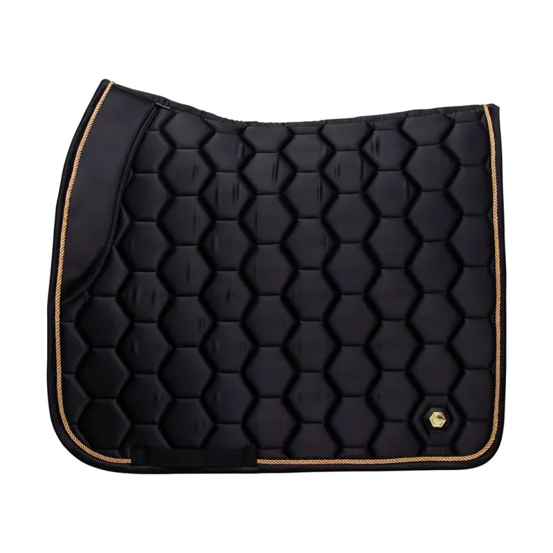 Coldstream Marygold Dressage Saddle Pad - Black
