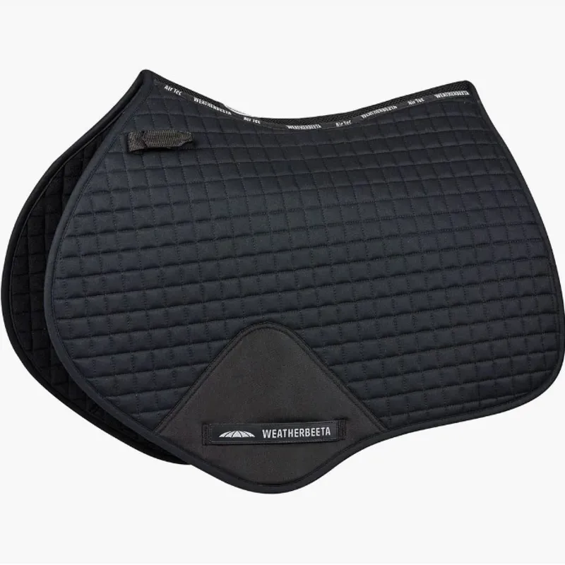 WeatherBeeta Prime Jump Shaped Saddle Pad - Black