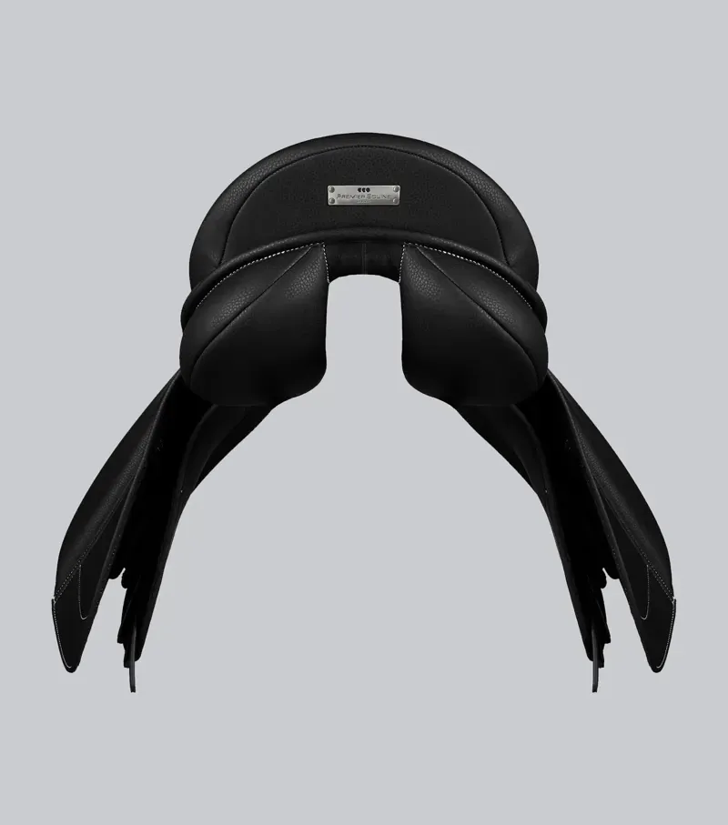 Premier Equine Bourges Synthetic GP Saddle - Black-4