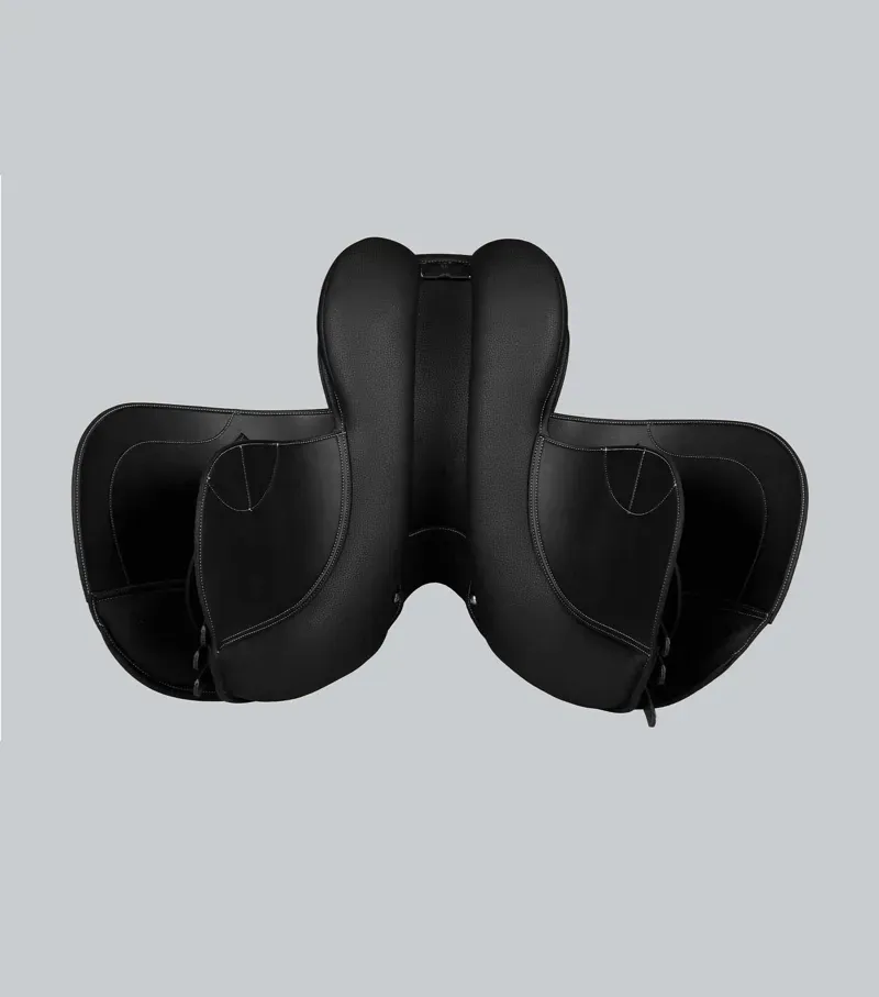 Premier Equine Bourges Synthetic GP Saddle - Black-5