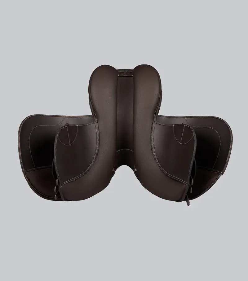 Premier Equine Bourges Synthetic GP Saddle - Dark Havana-5