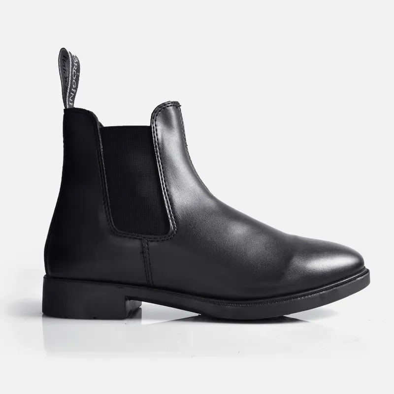 Brogini 472 Boxwell Easy-Care Synthetic Jodhpur Boots - Black