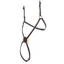 Collegiate Mono Crown Grackle Noseband - Brown