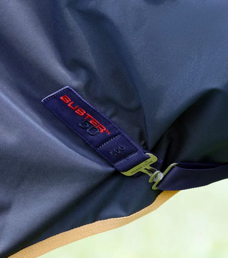 Premier Equine Buster 50g Original Turnout Rug - Navy-4
