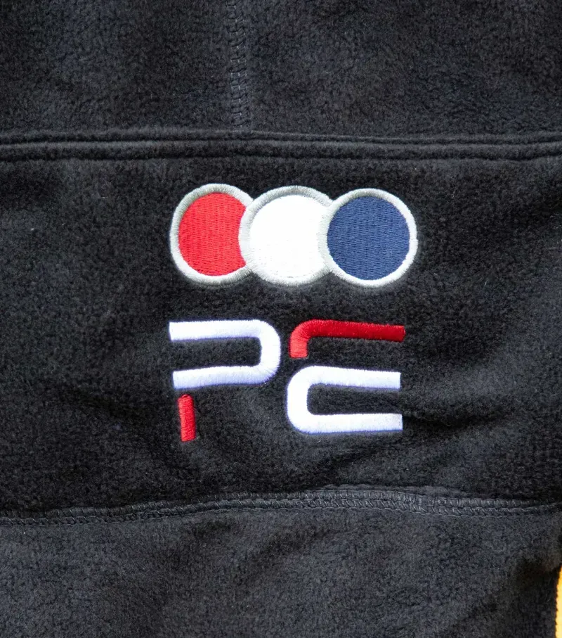 Premier Equine Buster Fleece Cooler Rug Continental Edition - Black-4