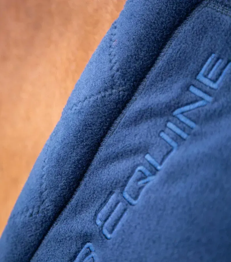 Premier Equine Buster Fleece Cooler Rug Continental Edition - Navy-1