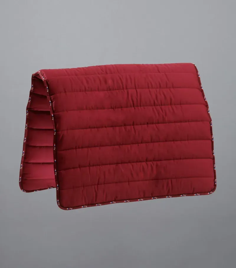 Premier Equine Buster Reversible Saddle Pad - Burgundy