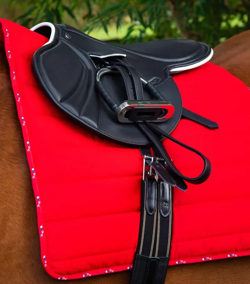 Premier Equine Buster Reversible Saddle Pad - Red-1