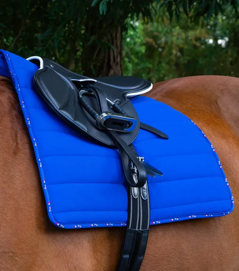 Premier Equine Buster Reversible Saddle Pad - Royal Blue-1