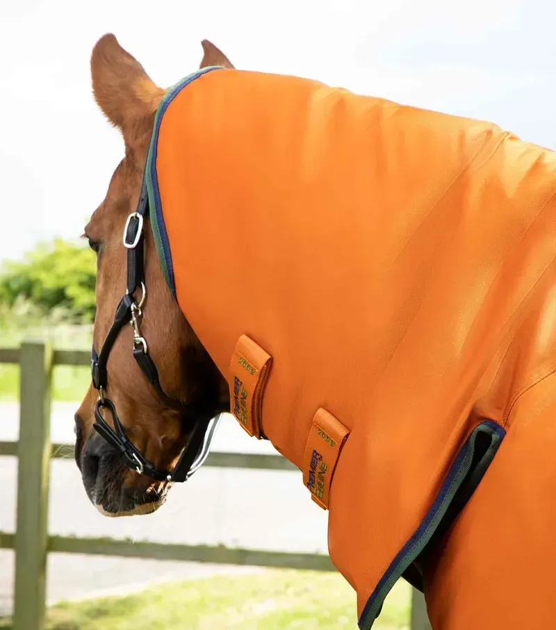 Premier Equine Buster Storm 400g Combo Turnout Rug With Classic Neck - Burnt Orange-1