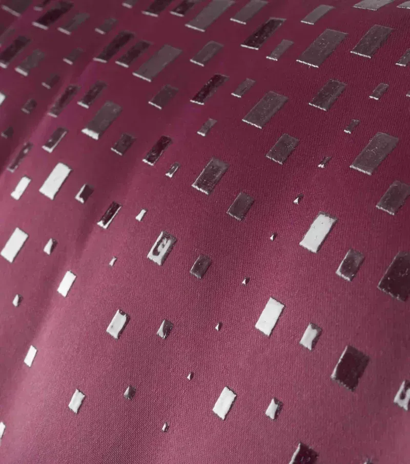 Premier Equine Capella Close Contact Merino Wool Dressage Square - Wine/Navy-3