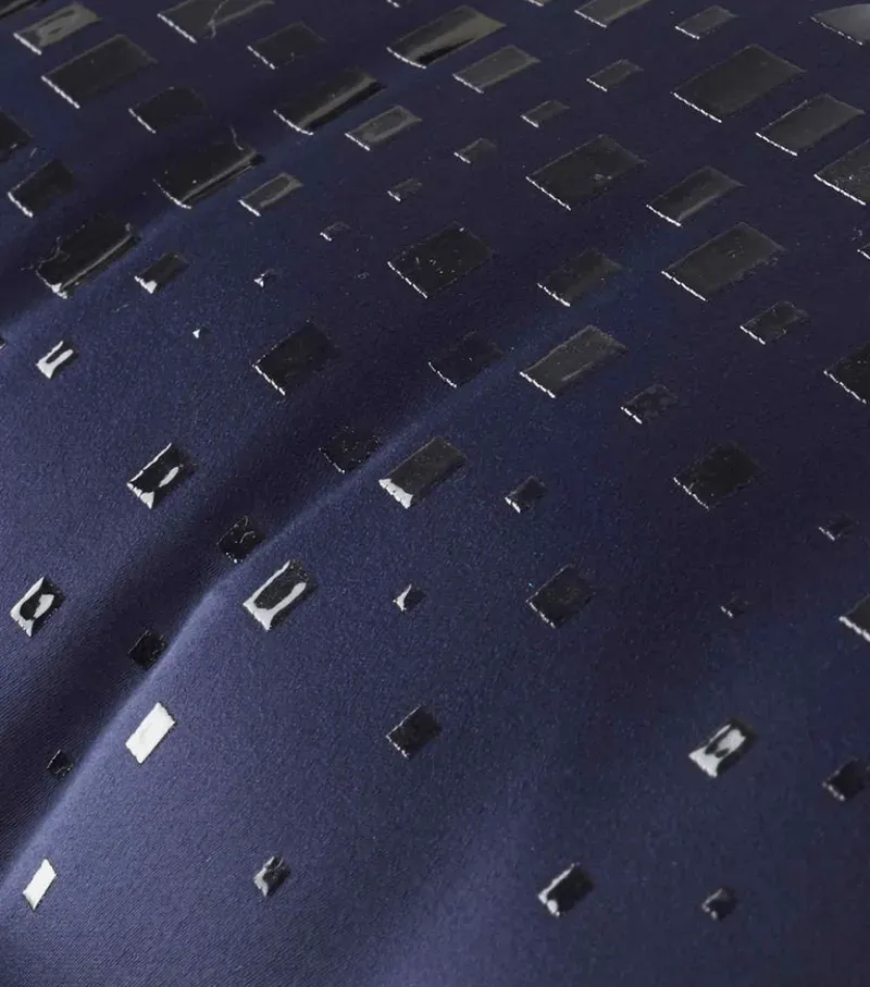 Premier Equine Capella Close Contact Merino Wool Dressage Square - Navy/Natural-3