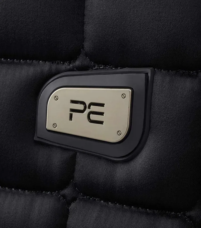 Premier Equine Capella Close Contact Merino Wool GP/Jump Square - Black/Black-3