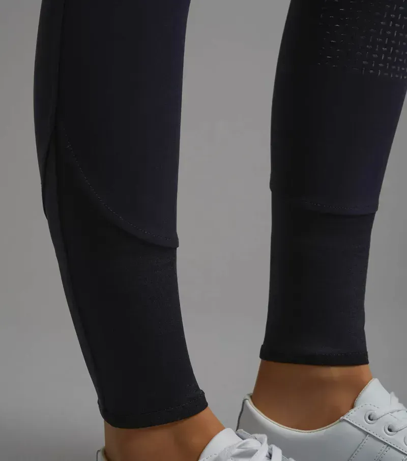 Premier Equine Ladies Carapello Full Seat Gel Riding Breeches - Navy-4