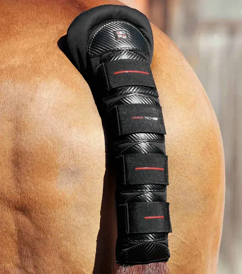 Premier Equine Carbon Tech Anti-Slip Tail Guard - Black
