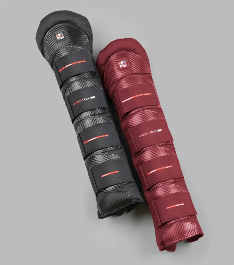 Premier Equine Carbon Tech Anti-Slip Tail Guard - Burgundy 