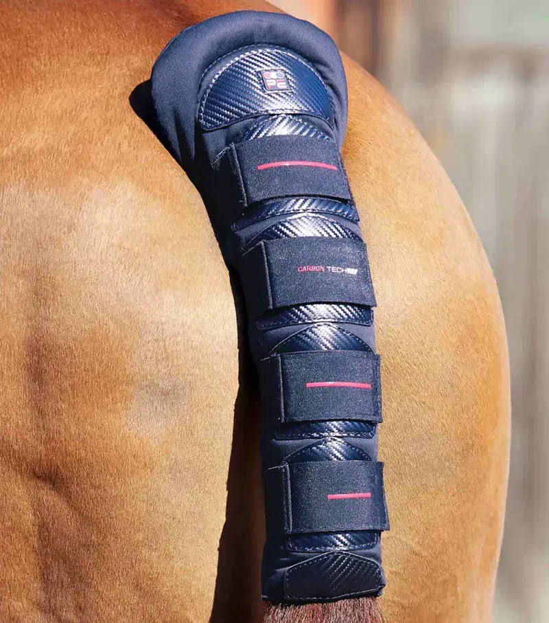 Premier Equine Carbon Tech Anti-Slip Tail Guard - Navy