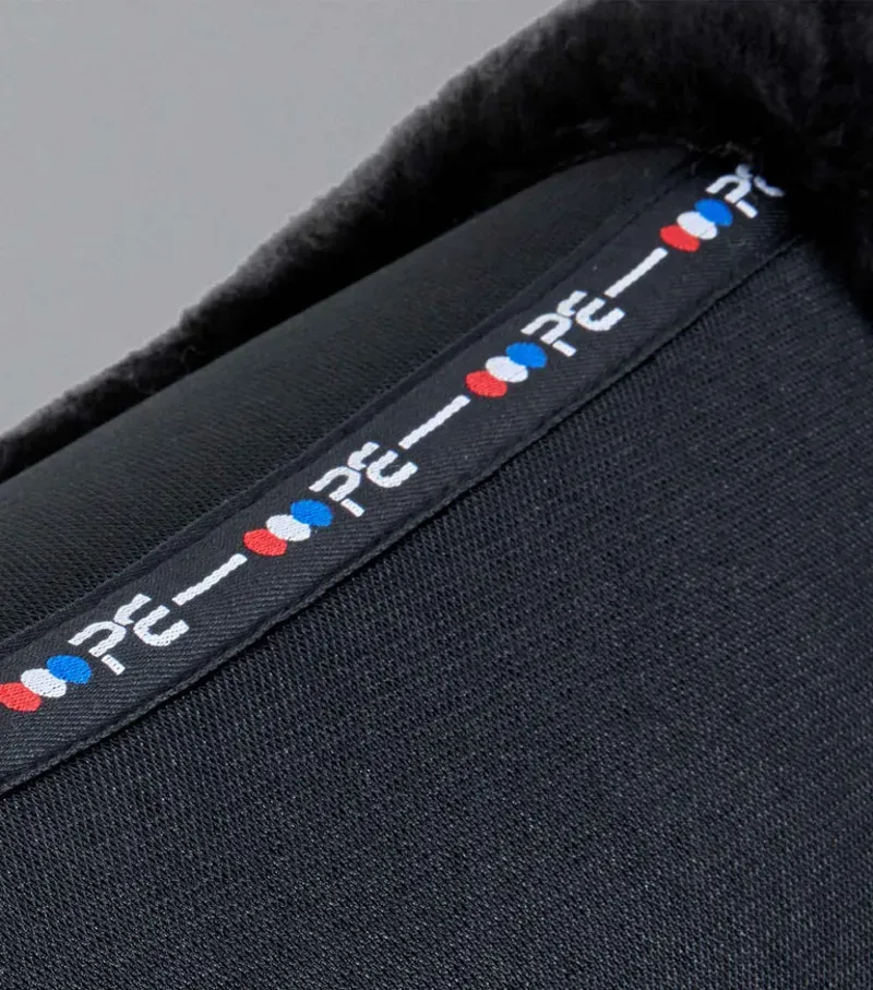 Premier Equine Close Contact Airtechnology Shockproof Wool GP/Jump Square - Black/Black-5