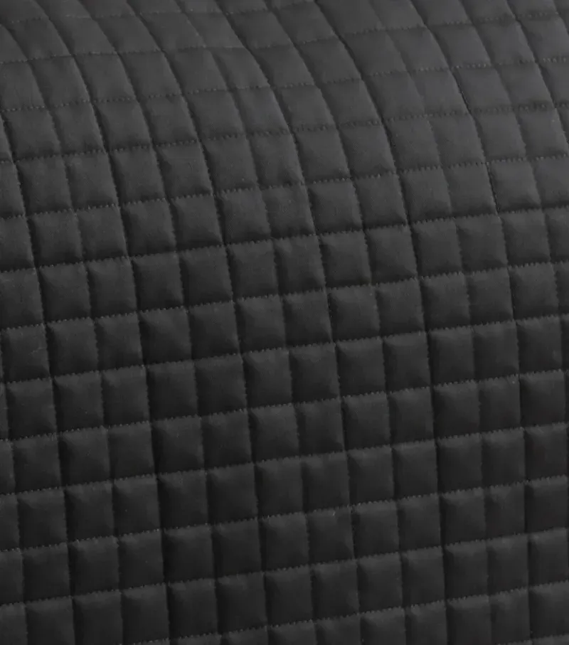 Premier Equine Close Contact Cotton Dressage Saddle Pad - Black-3