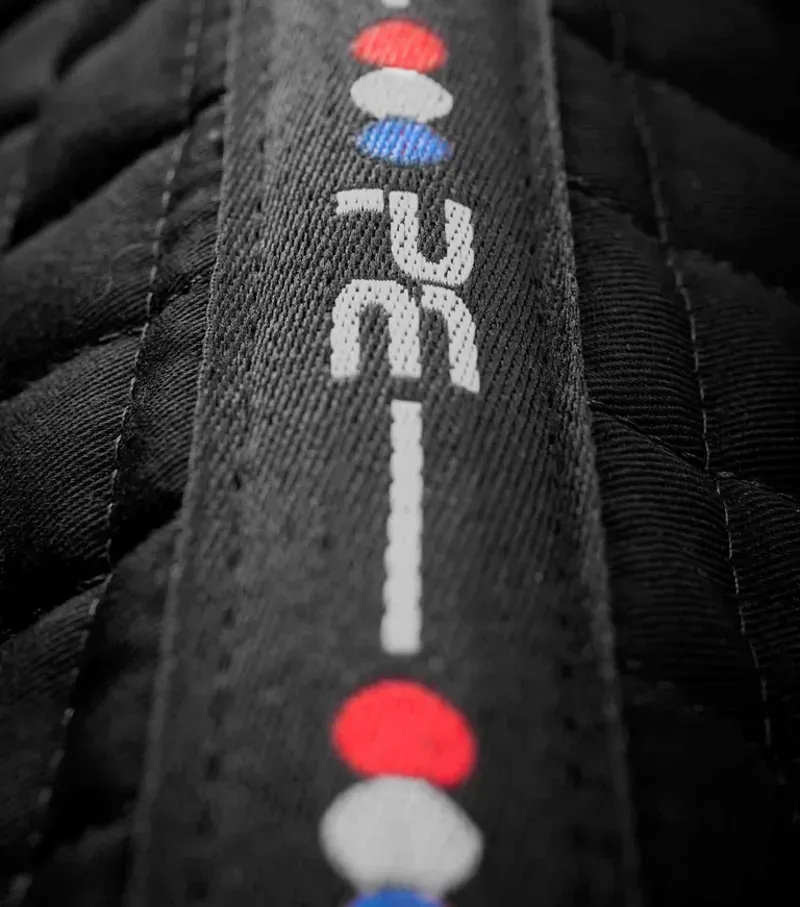 Premier Equine Close Contact Cotton Dressage Saddle Pad - Black-5