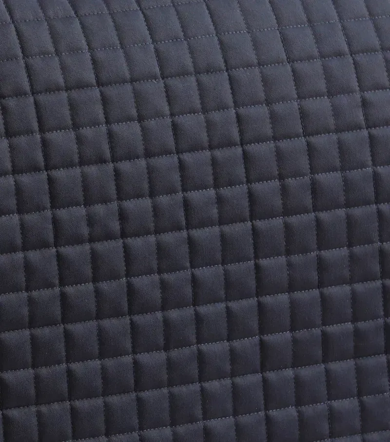 Premier Equine Close Contact Cotton Dressage Saddle Pad - Navy-3
