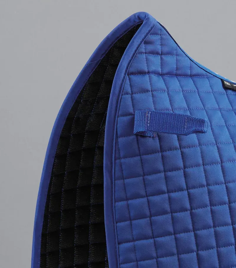 Premier Equine Close Contact Cotton Dressage Saddle Pad - Royal Blue-2