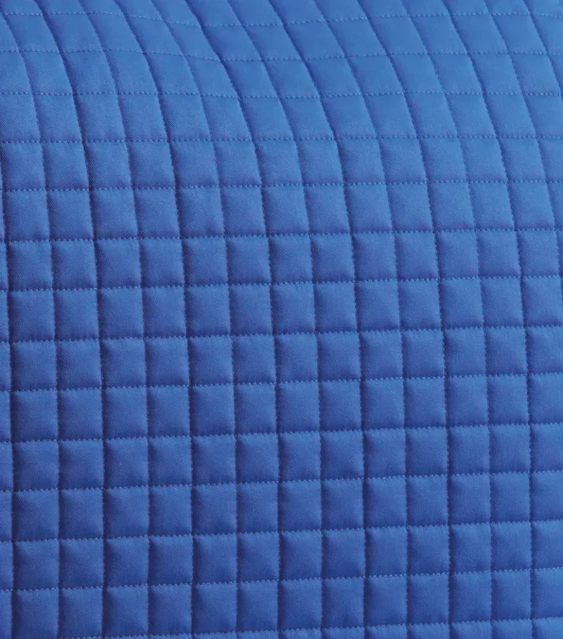 Premier Equine Close Contact Cotton Dressage Saddle Pad - Royal Blue-3