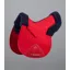 Premier Equine Merino Wool GP/Jump Numnah - Red/Navy Wool