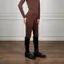 Coldstream Jedburgh Riding Tights - Chocolate 