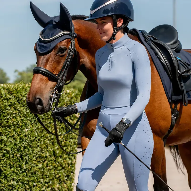Coldstream Jedburgh Riding Tights - Maya Blue 