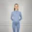 Coldstream NG Kids Jedburgh Long Sleeve Base Layer - Maya Blue
