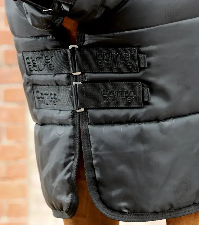 Premier Equine Combo 200g Horse Rug Liner - Black-2