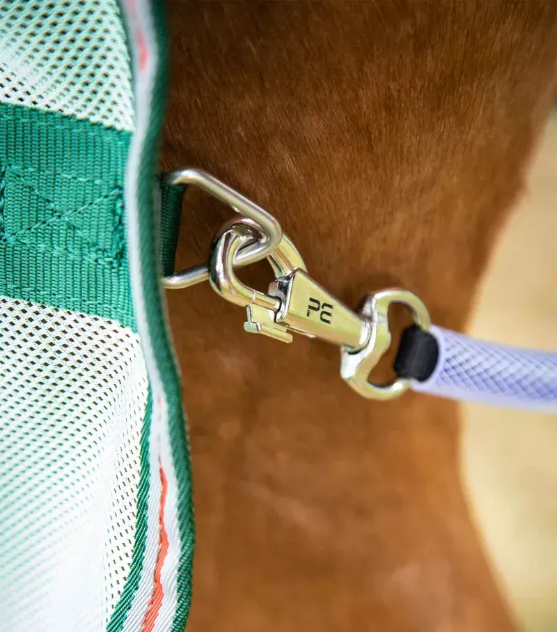 Premier Equine Combo Mesh Air Fly Rug With Surcingles - Mint Green-4