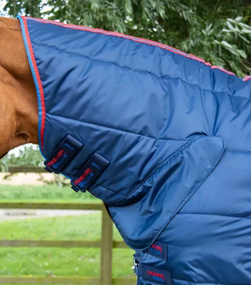 Premier Equine Combo Stable Rug 200g - Navy-1