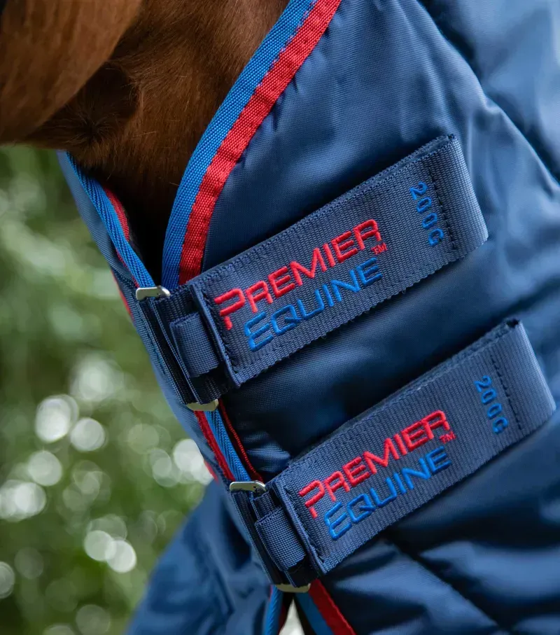 Premier Equine Combo Stable Rug 200g - Navy-2