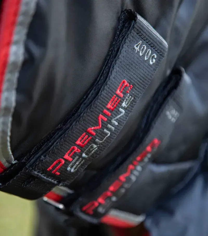 Premier Equine 400g Combo Stable Rug - Black-4