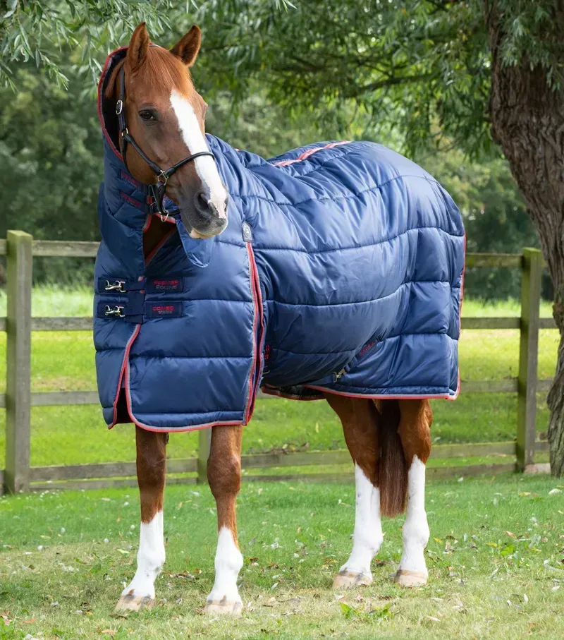 Premier Equine 400g Combo Stable Rug - Navy